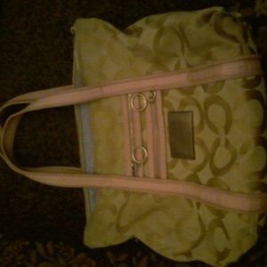 Coach brand tote bag